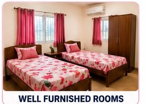Well furnished ladies PG room Bhubaneswar
